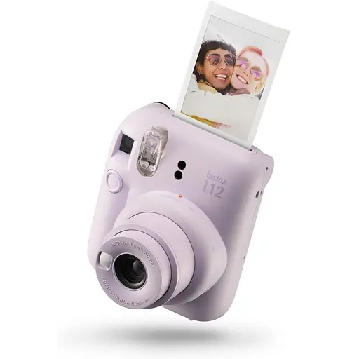 Набор камера Fujifilm Instax Mini 12, Фотобумага 20шт, Чехол, Фотоальбом 108 фото, Фоторамка Фиолетовый - фото 4
