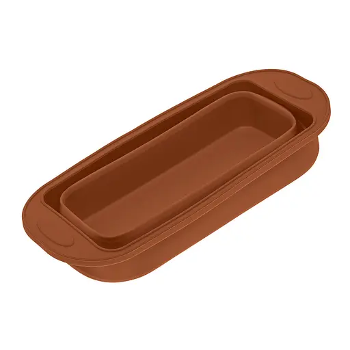 Форма для выпечки хлеба силиконовая 29.5х12.3х11 см, Profsil Коричневый 87150 - фото 5