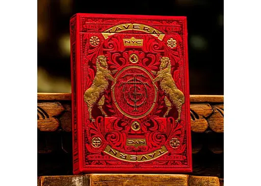 Карти гральні United States Playing Card Company Theory11 Tavern on the Green: Red Edition (limited edition) (ВР_ТГРЕ) - фото 7