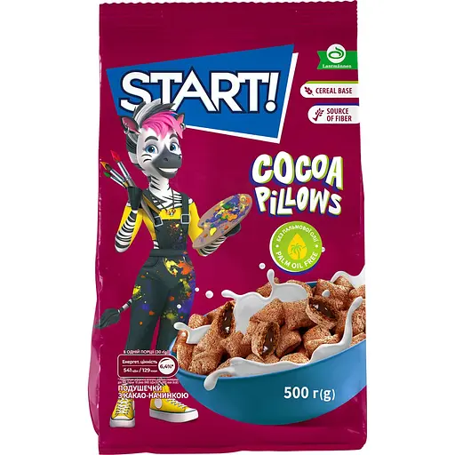Подушечки Start с какао начинкой 500 г (567597)
