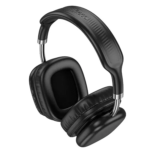 Накладні навушники Hoco W52 Wonderful, BT headphones, BT5.4, AUX, TF, 400mAh, 46h, black - фото 2