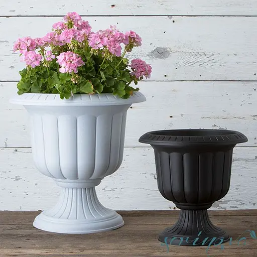 Горщик для квітів Serinova Nergiz 25.3 л антрацитовий (00-00011500) - фото 5