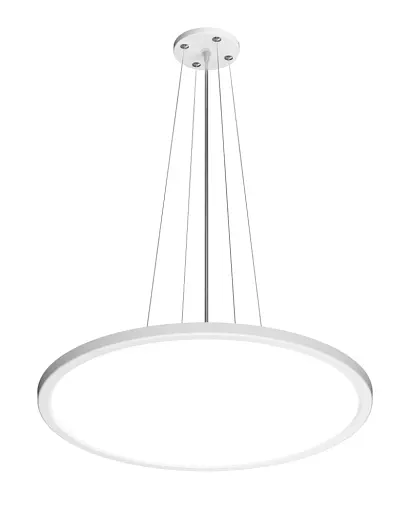 Підвісний світильник, люстра світлодіодна Italux PND-72843-480R-36W-WH Manito LED 1x36W 2800K/4000K/6000K 4300Lm IP40 білий - фото 1