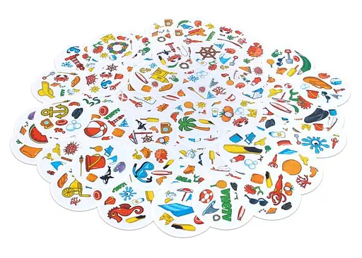 Настільна гра Ігромаг Доббль: На пляжі (Dobble Waterproof) (укр.) (DOBBEAC01UA) - фото 4