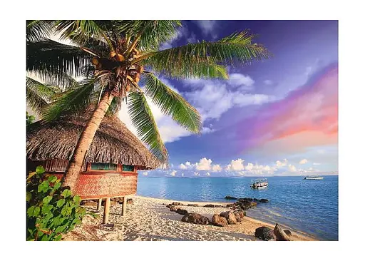 Пазл Trefl Остров Бора-Бора Французская Полинезия 500 эл. (37485) - фото 2