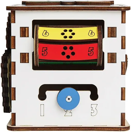 Бізікуб GoodPlay Малюк розвиваючий 12х12х12 см (K 001) - фото 5