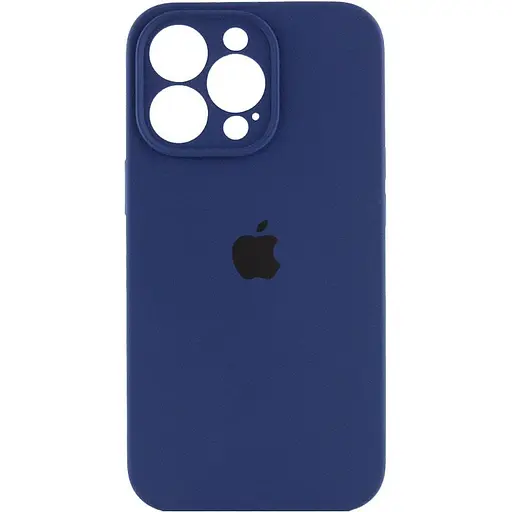 Чохол Epik Silicone Case Full Camera Protective AA для Apple iPhone 16 Pro Max 6.9 Синій/Deep navy - фото 1