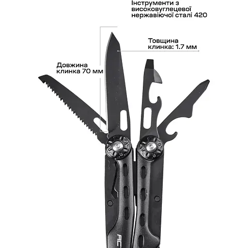 Мультитул Active Ranger Tool Black - фото 5