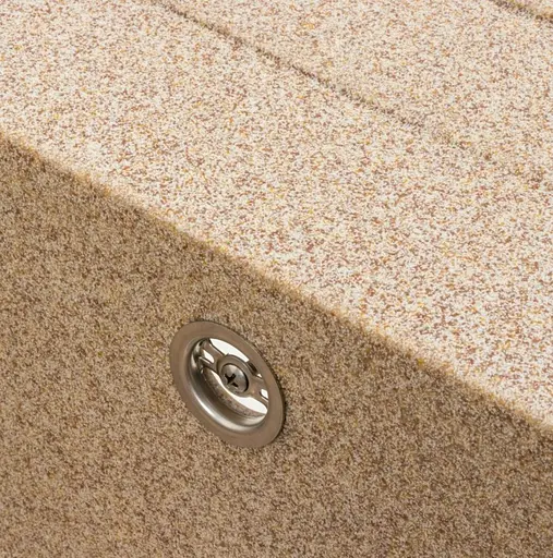 Кухонная мойка Platinum 7050 CASCADA карамель (SP000042095) - фото 5