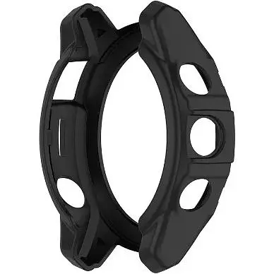 Чохол-бампер DK CDK Силікон Outlines для Garmin Fenix ​​7X Pro (016387) (black) - фото 4