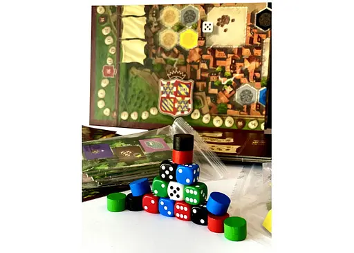 Настільна гра Lelekan Замки Бургундії: Ювілейне Видання (The Castles of Burgundy: 20TH Anniversary) (укр.) (ЗБ5498) - фото 5