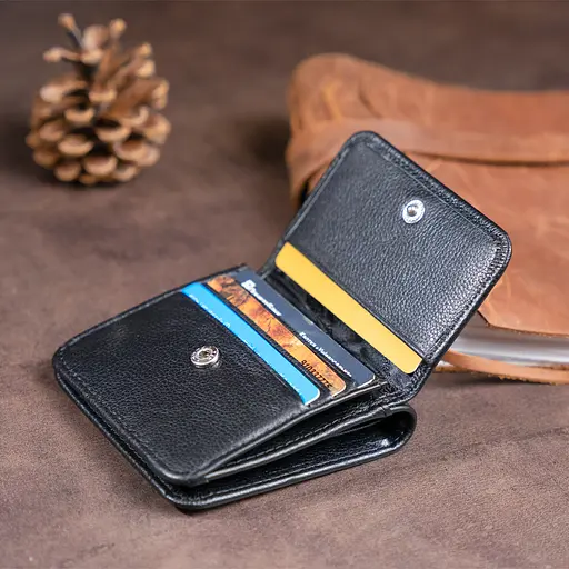 Кожаный женский кошелек ST Leather 9.5х9х1 см acs0015239 - фото 7