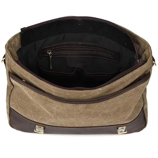 Шкіряна чоловіча сумка TARWA 36х27х10 см nsa0001324 - фото 2