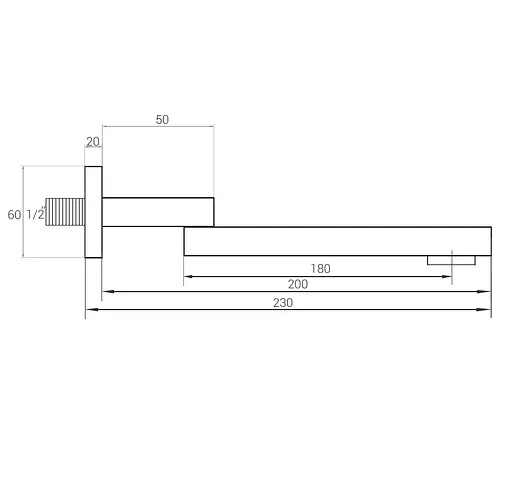 Душова система Globus Lux Smart GLM-305N-BB вбудована на три споживача,поворот. вилив,Чорний мат, Чорний матовий - фото 3