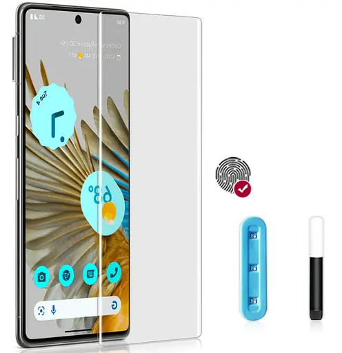 Захисне скло DK для Google Pixel 7 Pro UV Curved 015841 clear 2 шт. - фото 7