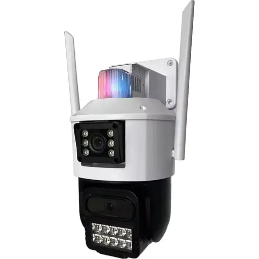 IP камера відеоспостереження RIAS P05 (iCSee APP) Wi-F 3MP+3MP