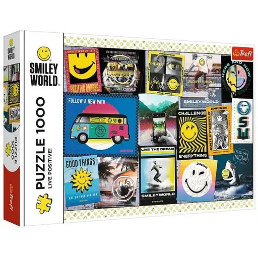 Пазл Trefl Позитивная жизнь коллаж 1000 эл. (10729)