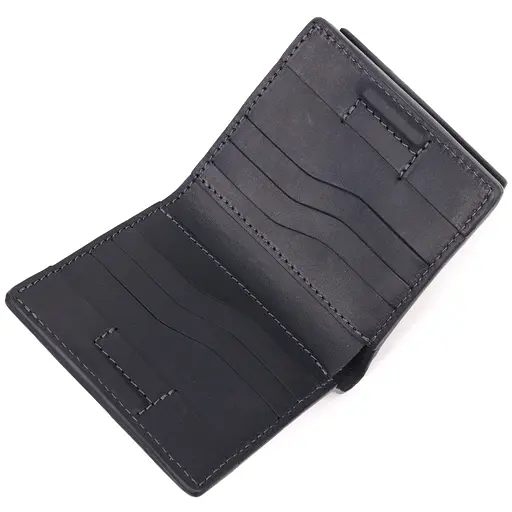 Кожаный кошелек Grande Pelle 9.5х10х1.5 см acs0023999 - фото 4