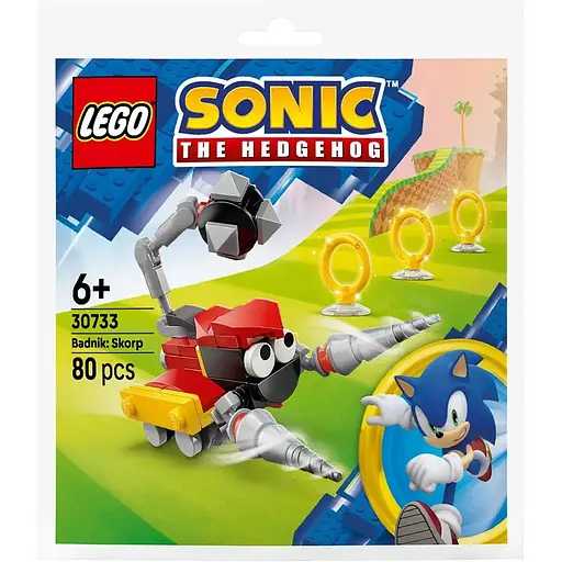 Конструктор LEGO Sonic the Hedgehog Badnik: Skorp 80 деталей (30733)