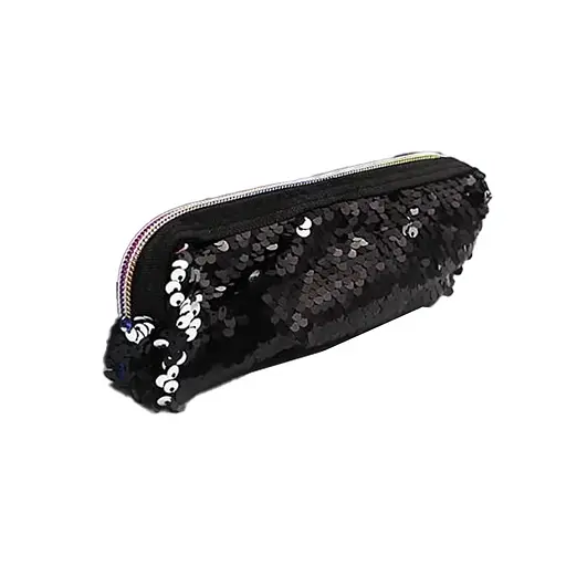 Пенал Пайетки, 1 отделение, 18x5.5x3.5 см (в ассортименте)