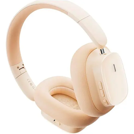 Бездротові навушники Baseus Bowie H1i з шумопоглинанням white - фото 5