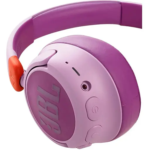 Навушники дитячі повнорозмірні бездротові JBL JR 460NC (JBLJR460NCPIK) рожеві - фото 4