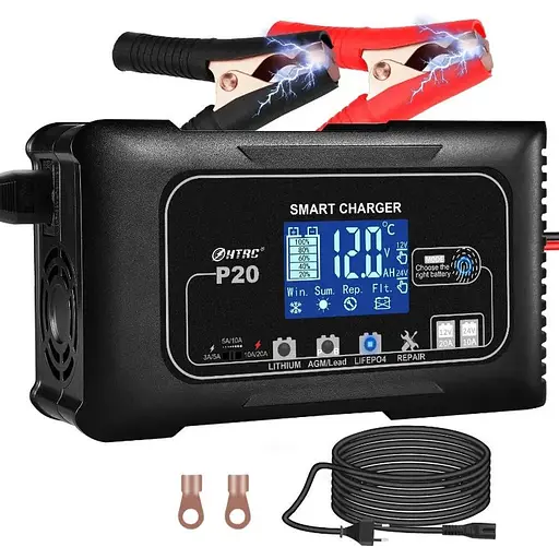 Интеллектуальное зарядное устройство HTRC P20 12V-24V 20A