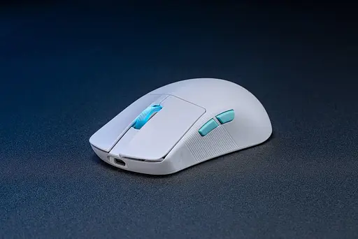 Бездротова миша ASUS ROG Harpe Ace Aim Lab Edition RGB USB-A/WL/BT White (90MP02W0-BMUA10) - фото 9