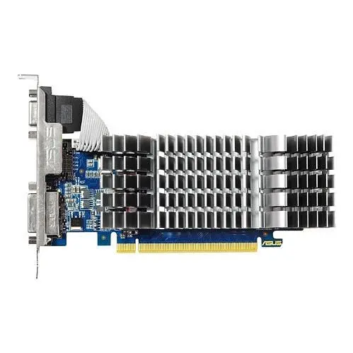 Видеокарта ASUS GeForce GT 610 SILENT 2Gb (GT610-SL-2GD3-L) (GDDR3, 64 bit, PCI-E v2.0) Б/у - фото 1