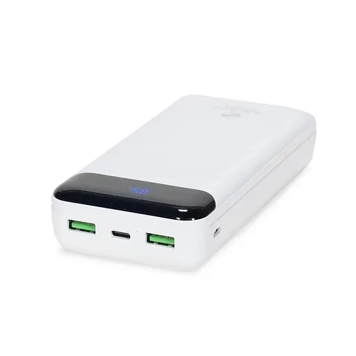 Повербанк 20000 mAh Power Bank Kraft KPB-2020FC White 22.5W QC3.0 (43-00058) - фото 4