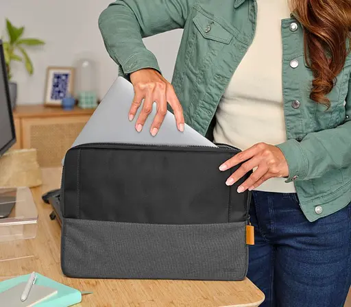 Чохол до ноутбука Trust Lisboa Sleeve 16" чорний - фото 5