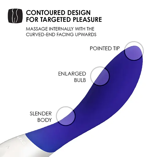 Вібратор Lelo Mona Wave 19.5 см синій - фото 10