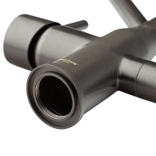 Смеситель для кухни Mixxus Premium Gravity 021 с силиконовым изливом graphite MI6979 Графит - фото 2