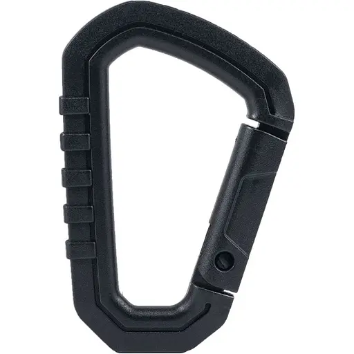 Карабін TacLine пластиковий Black (TACL-CARAB-PL-BLACK)