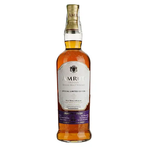 Віскі Amrut Brandy Finish 2014 60% 0.7 л в подарунковій упаковці - фото 2