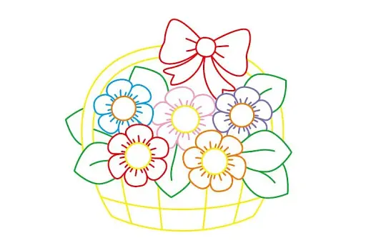 Розмальовка з підказкою. Веселе свято - фото 3