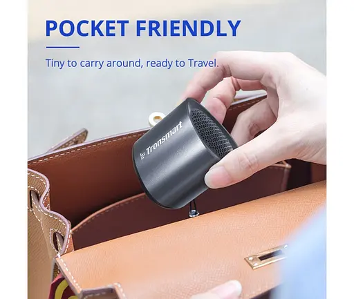 Колонка Tronsmart Nimo Mini Speaker бездротова (963869) чорна - фото 9