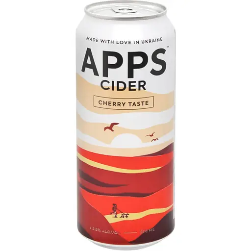 Сидр Apps Вишня солодкий 0.5 л