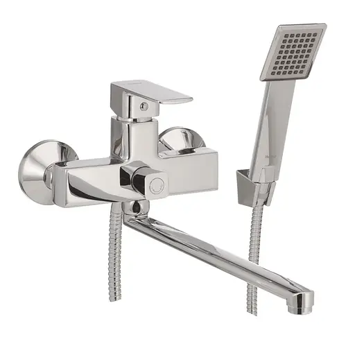 Смеситель для ванны Haiba Kubus 006 HB0793 Хром - фото 1