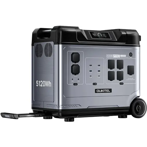 Зарядна станція Oukitel P5000 PRO 4000 Вт 5120Вт/г LiFePo4 UPS, MPPT, PD100 Вт - фото 6