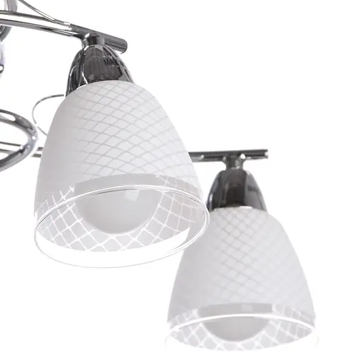 Люстра потолочная Brille классическая E14 40W CH (HTL-161C/6) - фото 2