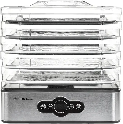 Сушилка для фруктов FIRST Austria FA-5126-6 (дисплей, прямоугольная) - фото 1