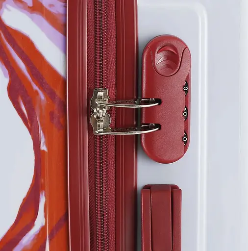 Чемодан Semi Line 24" (M) White/Red Print (T5654-2) (DAS302889) - фото 5