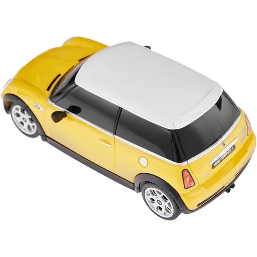 Машинка Rastar Mini Cooper S 1:24 Желтый - фото 4
