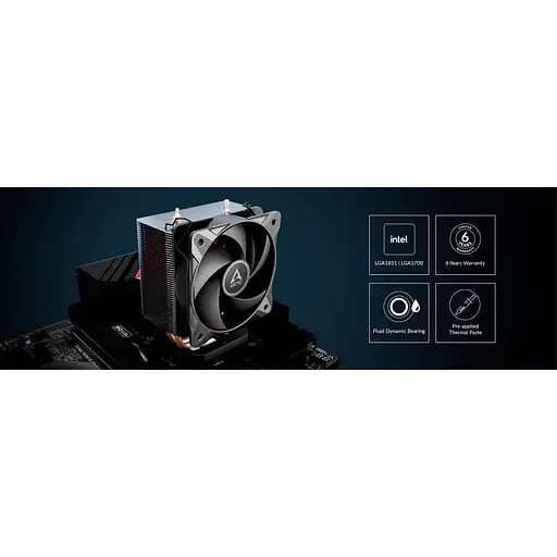 Кулер для процессора Arctic Freezer 8i Black (ACFRE00190A) - фото 8