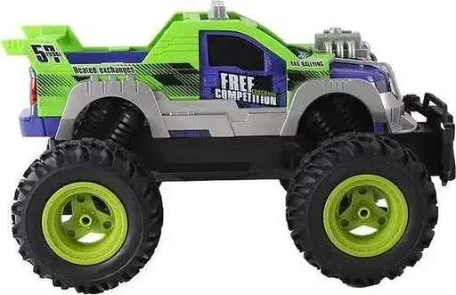 Радиоуправляемая машинка UJ99-N02 внедорожник с пультом управления машинка на резиновых колесах 40 см Зеленый - фото 8