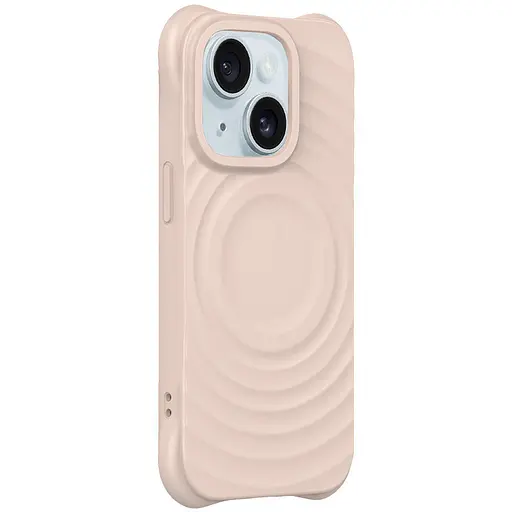 Чохол Epik TPU Orbit with MagSafe для Apple iPhone 15, 6.1 Pink - фото 1