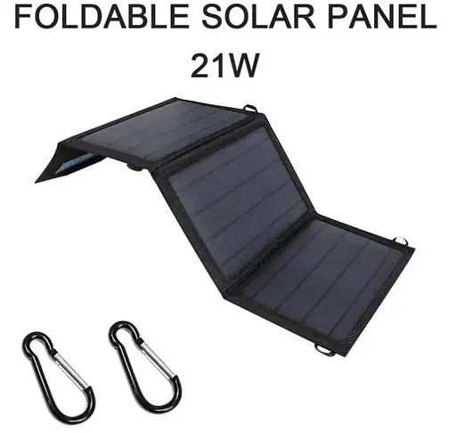 Складное солнечное зарядное устройство Solar panel Solar Ying 6358 EU 21W Солнечная панель - фото 3