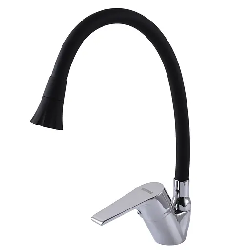 Смеситель для кухни Domino Blitz DBC-203SA-B01 Черный матовый - фото 3