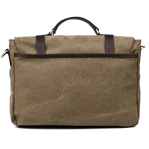 Шкіряна чоловіча сумка TARWA 36х27х10 см nsa0001324 - фото 4